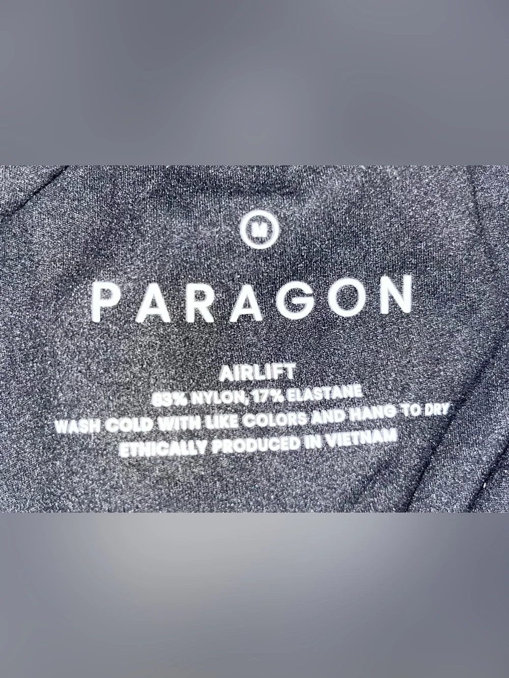 Paragon Fitwear RecStretch Apex Sports Bra & AirLift Track Short in Black Size M